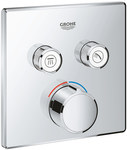 SmartControl Concealed mixer for controlling two water outlets, ready-to-install with Rapido SmartBox (3560000)